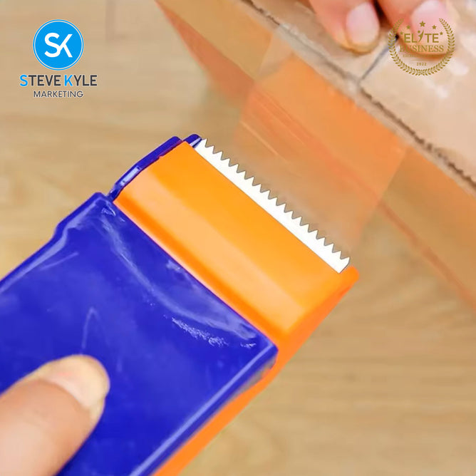 Steve Kyle Manual Hand Packing Tape Cutter Dispenser 48mm Sealing Tape Holder
