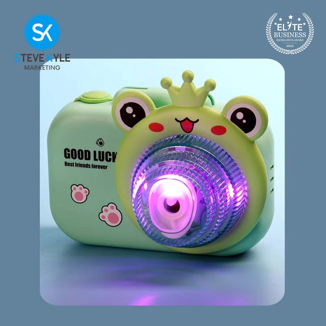 High Quality Camera Bubble Toy Machine Best Gift for Kids