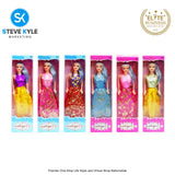 (1 BOX) Random Fashion Barbie Doll Color Best Gift for Kids Toddler Girls