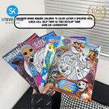 Kids BIG Coloring Book High Quality Prints for boys and girls Best Gift Art