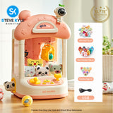 Super Large Claw Machine Rechargeable Electronic Music Doll Machine Best Gift