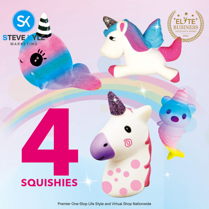 Paint Your Own Squishies Figures Painting Kit For Kids Best Gifts