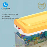 Kids Aquarium Fish Tank - Small Aquarium Toys  Fishing Toys with Music and Lighting Best Gift Toys