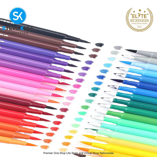 Water Color Set Pen Portable Boxed Multi-color for Children Students Art Supplies