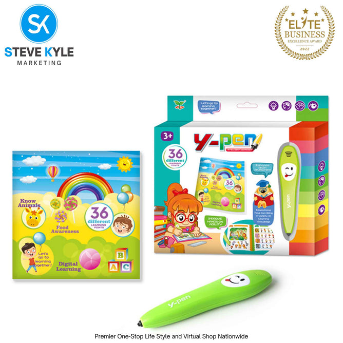 Y-PEN Intelligent Speaking Learning Pen for Kids (Battery-operated)