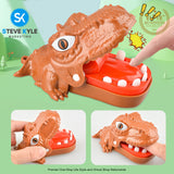 Funny Biting Finger Dinosaur Teeth Toy Adventure Games Party Family