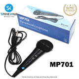 Universal MP701 & MP702 3 Meters Black Wired Professional Dynamic Microphone High Quality