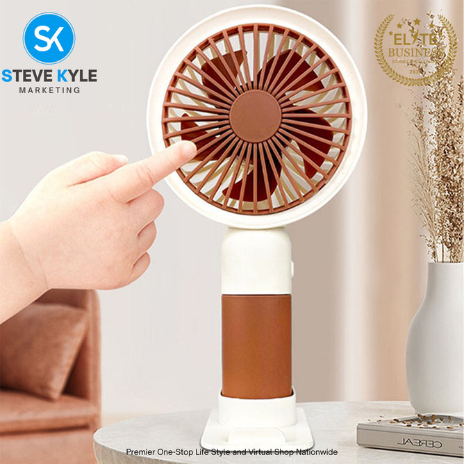 Portable Mini Handeld 1Gear Rechargeable Fan