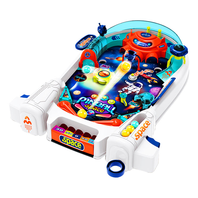 Children Space Pinball Machine Interaction Game Multipurpose Best Gift for Kids