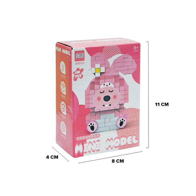 Building Blocks Toys Cute Mini Lego DIY Toys 3D Model Education Toys for Girls and Boys.