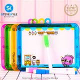 Writing Board Whiteboard with Marker and Eraser for Kids Stationery Set