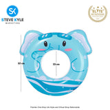 Inflatable Summer Swim Ring Creative Design Floater for Kids