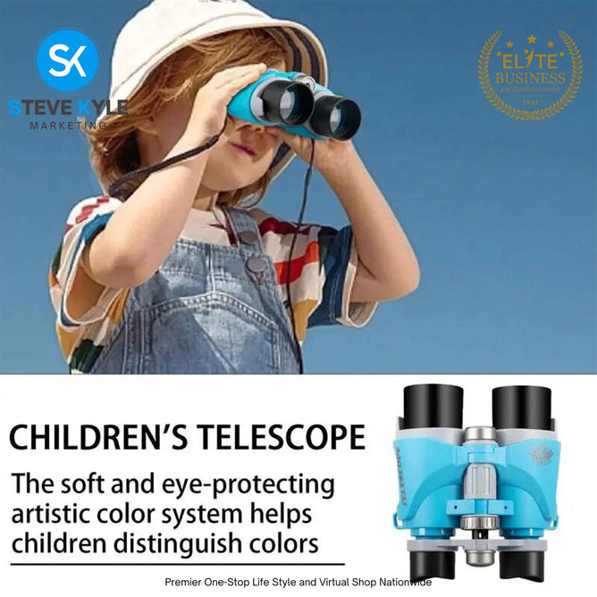 Children's Telescope HD Binocular Magnifying Glass Best Gift Toys