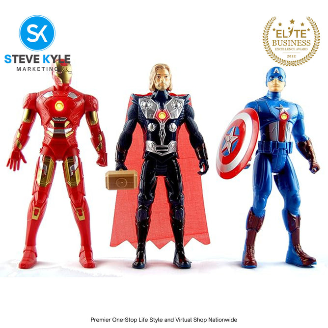 The Avenger 4 Super Power Hero Action Figure Best Gift fot Childrens