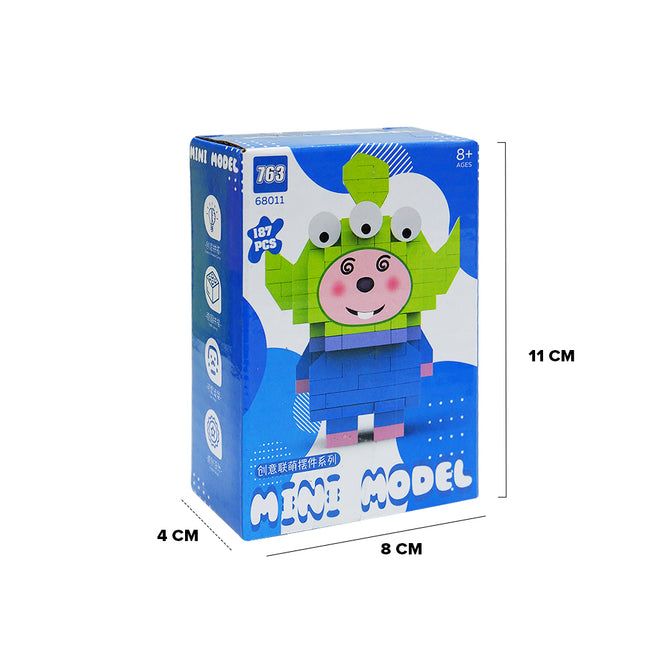 Building Blocks Toys Cute Mini Lego DIY Toys 3D Model Education Toys for Girls and Boys.