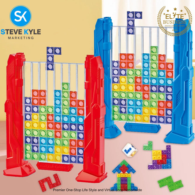 Children's Puzzle 3D Tetris Building Blocks Puzzle Toys Thinking Training