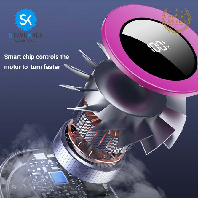 Portable Desk Fan & Clip-On Fan Speed Up to 100 Gear