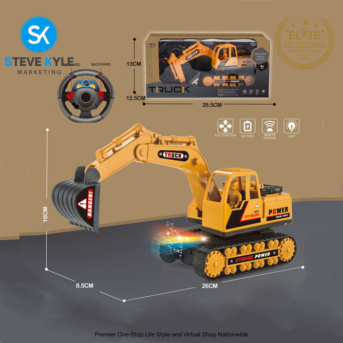 Construction Vehicles Toys Toddler Remote Control Truck Toys For Kids Boys Best Gifts