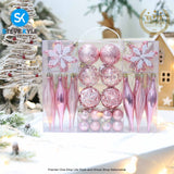 40PCS Christmas Balls Ornaments for Christmas Tree Decorations Hanging Ball Party Decoration