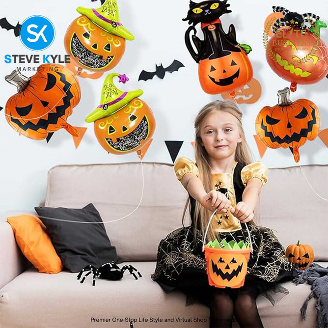 Ballloons Foils for Halloween Birthday Decorations Different Theme for Kids
