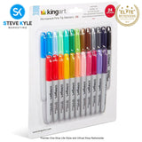 Studio Permanent Fine Tip Markers, Set of 24 Colors