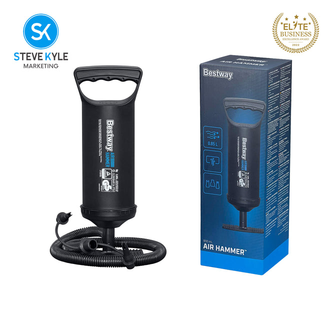 Steve Kyle Double Action Manual Hand Air Pump for Inflatables