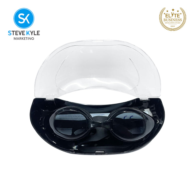 Steve Kyle UV Protection Silicone Anti-Leak Adjustable Strap Anti-Fog Swimming Goggles