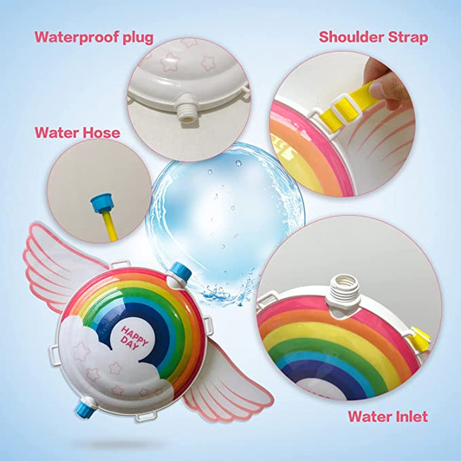 Children Backpack Water Gun Water Blaster Toys with Backpack Tank Toys for Kids