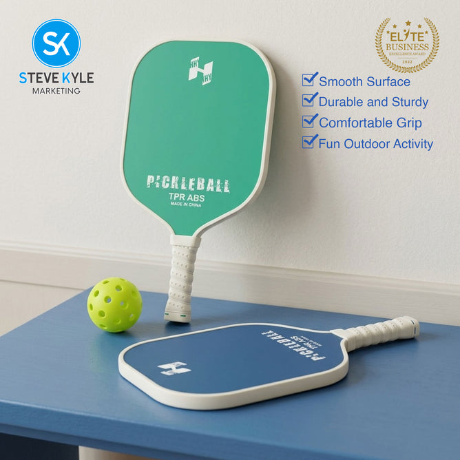 Steve Kyle Pickleball Paddle and Ball Game Set for Outdoor Sports Training Toy
