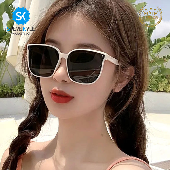 Steve Kyle Classic Square Frame Vintage Style Sunglasses for Women