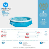 Inflatable Swimming Pool Family Circular Pool Large Round Swimming Pool