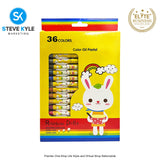 24pcs/36pcs Color Oil Pastel for Kids Stationery School Supplies
