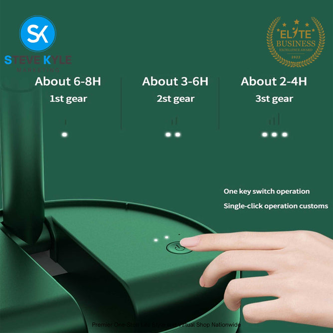 Folding Electric Fan Desktop Rechargeable Retractable Super Large Wind 3 Speed Portable Mini Fan