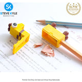 DIY Creative Building Blocks Pencil Sharpener Stationery Kindergarten Kids Puzzle Toy