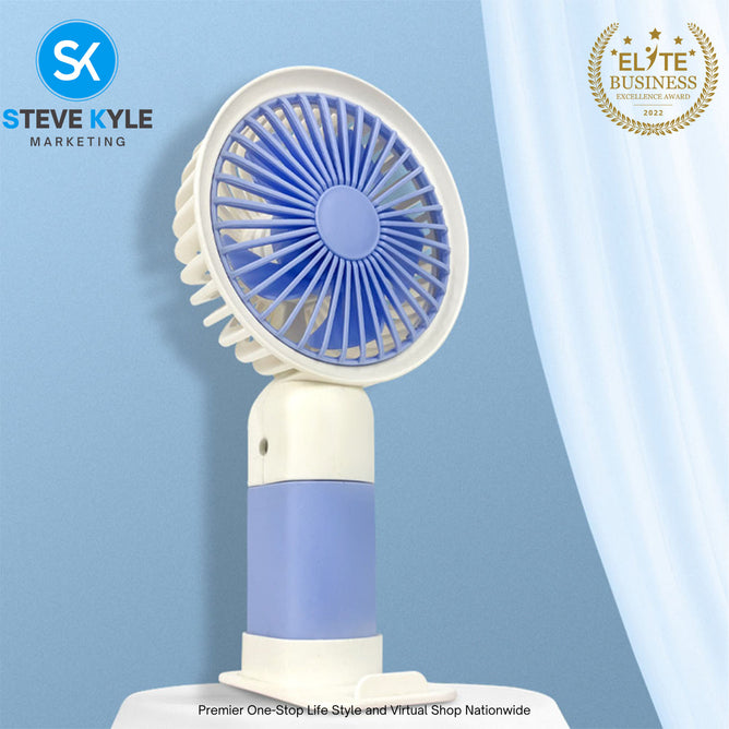 Portable Mini Handeld 1Gear Rechargeable Fan
