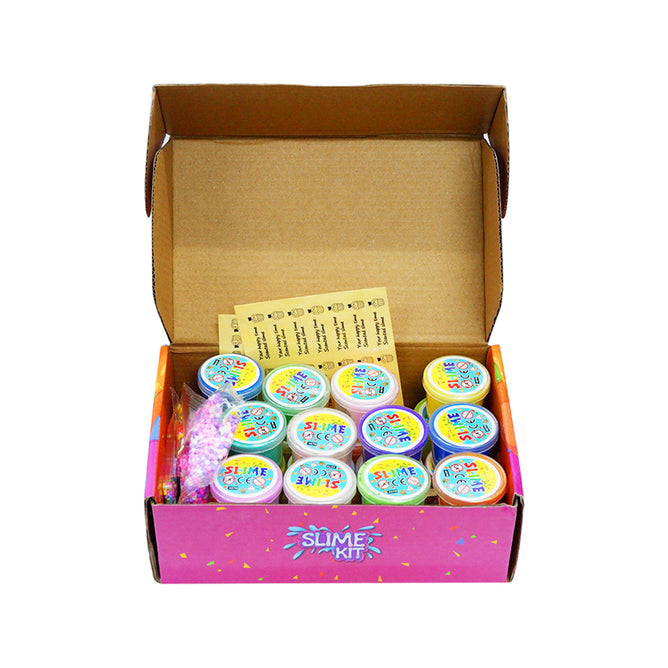 Butter Slime Kit- Fluffy Slime Pack DIY Cloud Bomb Slime Making Kit Best Gift Toys for Kids