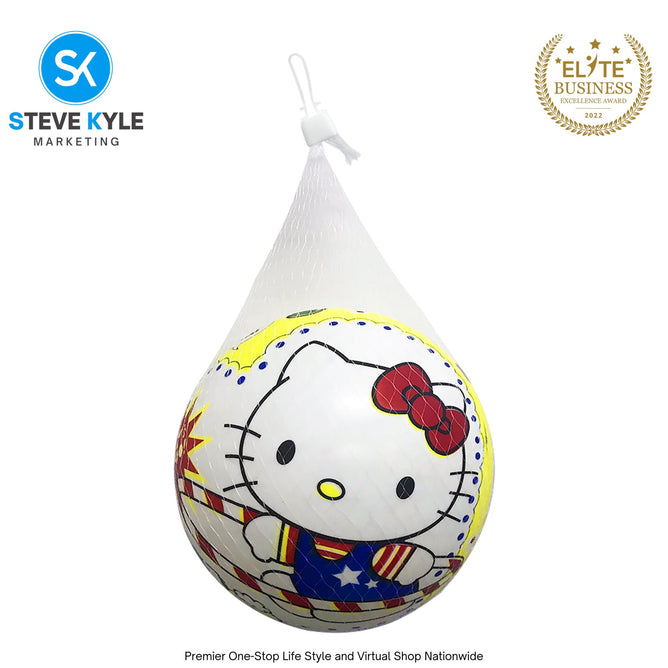 Cartoon Character PVC Inflatable Rubber Bouncing Balls For Kids Sports Toys- Randomly Given