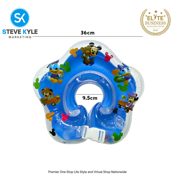 Baby Neck Floater Inflatable Training Swim Ring