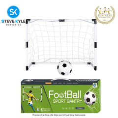Portable Soccer Goal Set Toys for Kids and Families with Box Best Gift Toys