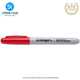 Studio Permanent Fine Tip Markers, Set of 24 Colors