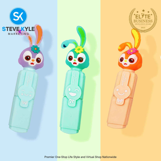Mini Cute Highlighter Kawaii Drawing Art Marker Pen School Supplies