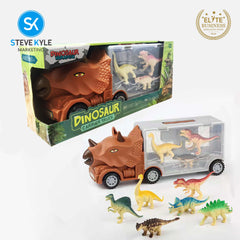 Dinosaur Toy Truck with 6pcs Dinosaurs Set High Quality Best Gift for Kids