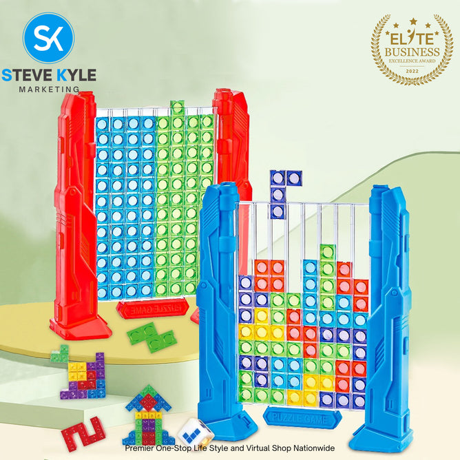 Children's Puzzle 3D Tetris Building Blocks Puzzle Toys Thinking Training