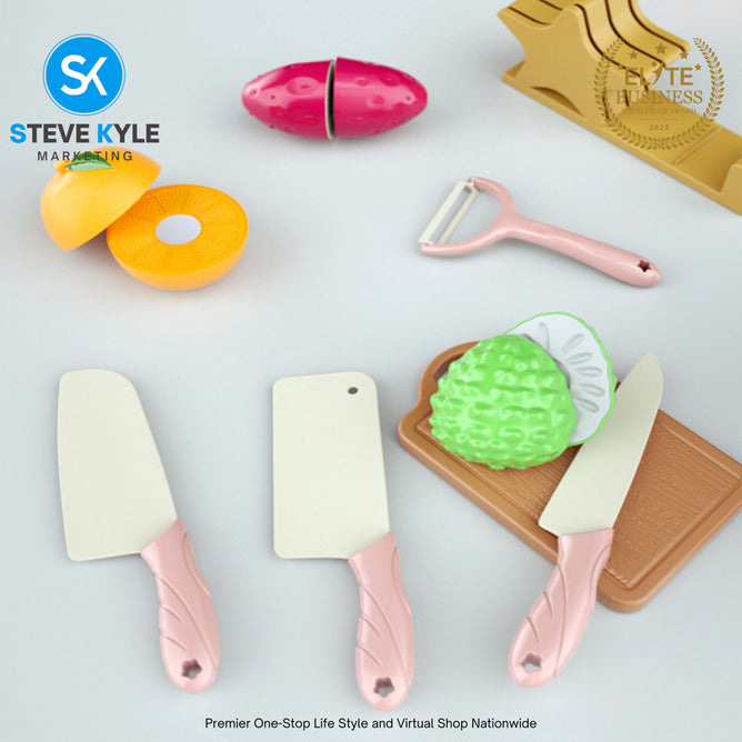 Pretend Play Simulation Assembling DIY Fast Food House Set for Children