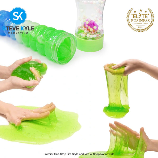 Random Crystal Mud Labubu Slime for Kids Best Gift for Kids