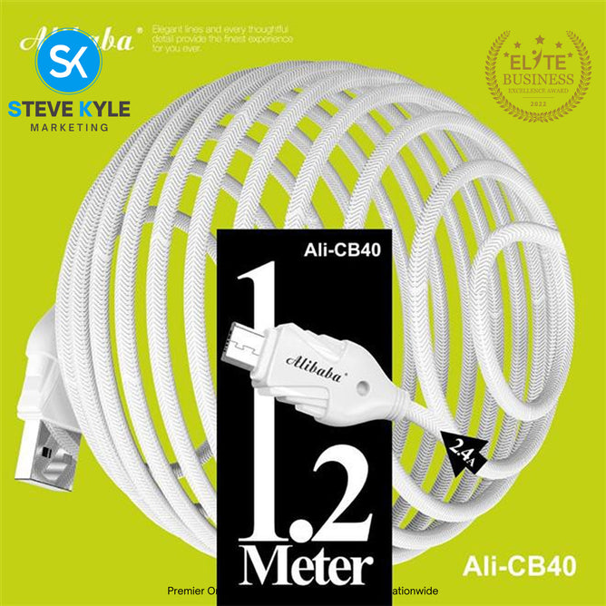 Alibaba Ali-Cb40 1.2M Fast Charge Cable Android
