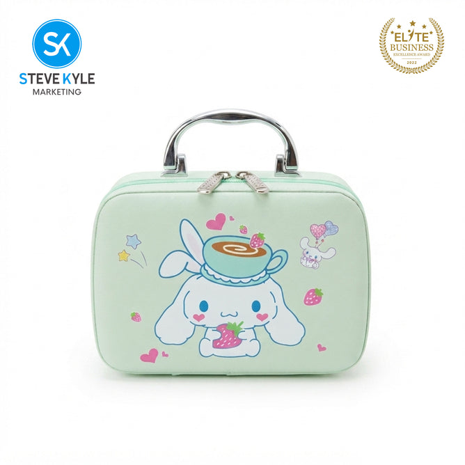 Steve Kyle Washable Girls Makeup Set with Cosmetic Handbag Gift Toy for Kids