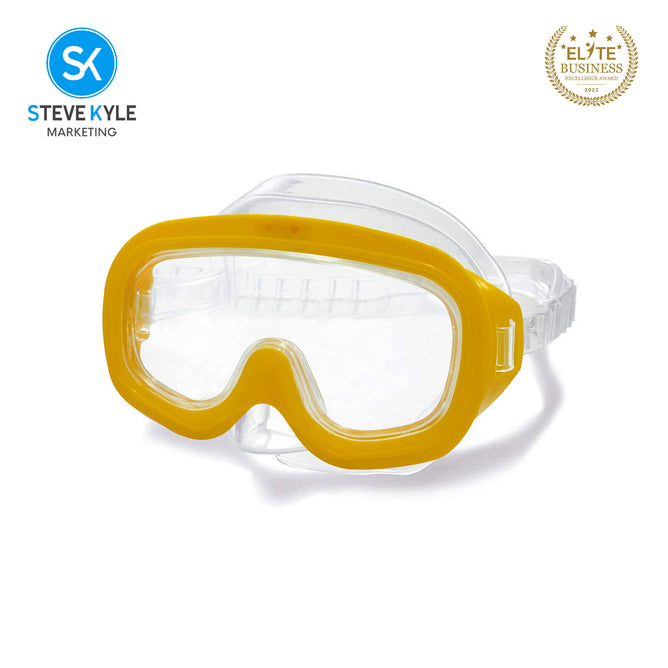 Steve Kyle Children's Premium Adjustable Scuba Diving Mask Anti-Fog Swimming Goggles