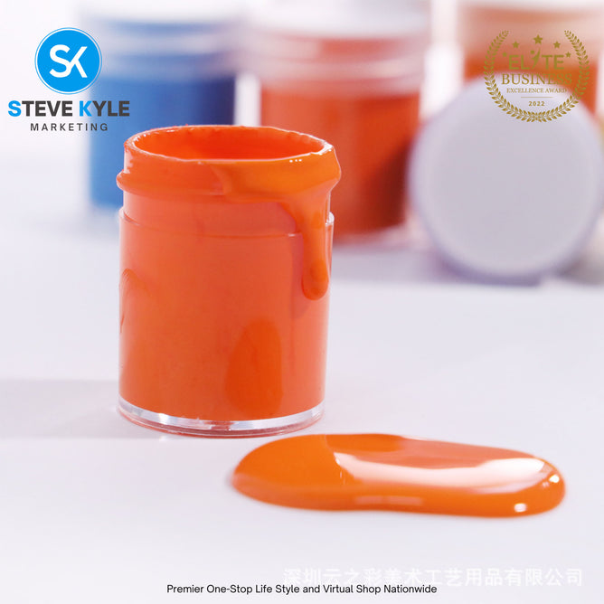 Acrylic Paint Colour Kids DIY Poster Colours Pigment Art Supplies