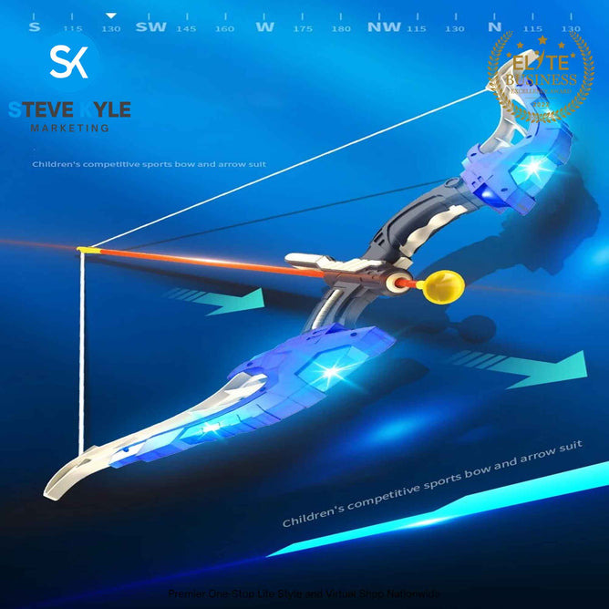 Bow And Arrow Children Toy Shooting Pana Toy  Archery Sports Set Best Gift